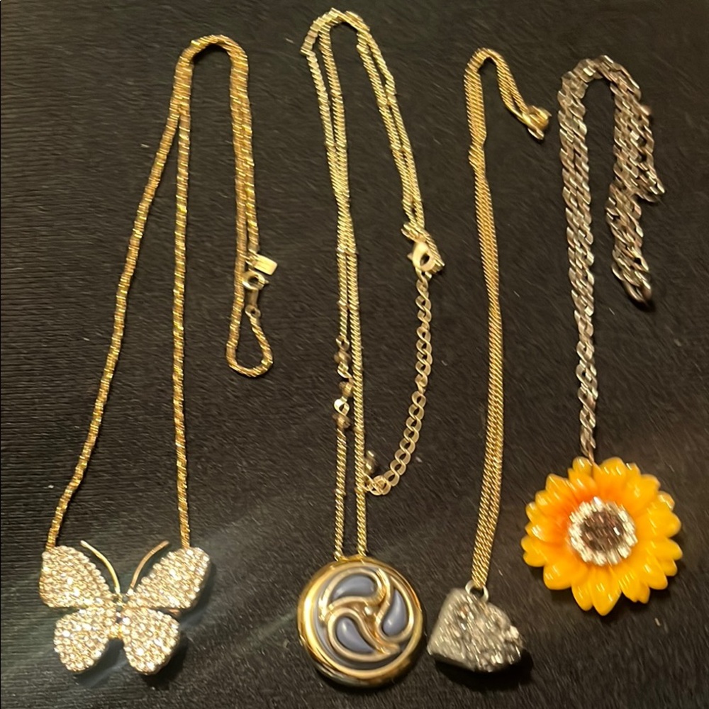 Total of 4 necklaces